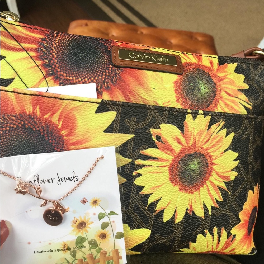 Calvin Klein Sunflower Purse